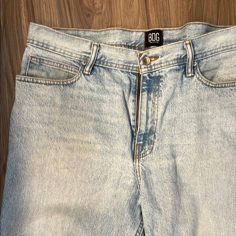 BDG “Dad Fit” light wash Jeans
